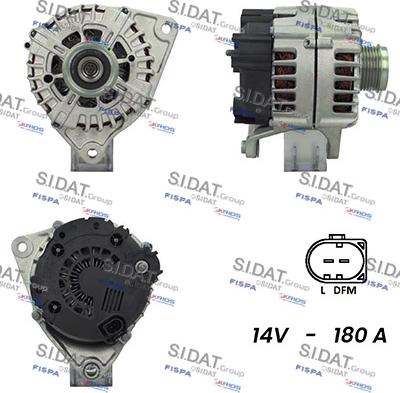 Fispa A12VA0406A2 - Alternatore www.autoricambit.com