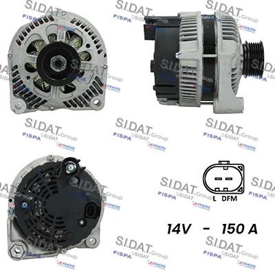 Fispa A12VA0507 - Alternatore www.autoricambit.com