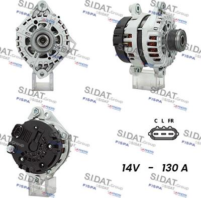 Fispa A12VA0686A2 - Alternatore www.autoricambit.com