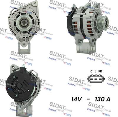 Fispa A12VA0683A2 - Alternatore www.autoricambit.com