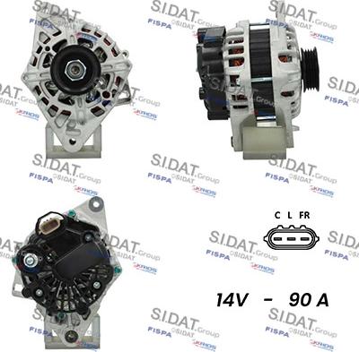 Fispa A12VA0670 - Alternatore www.autoricambit.com