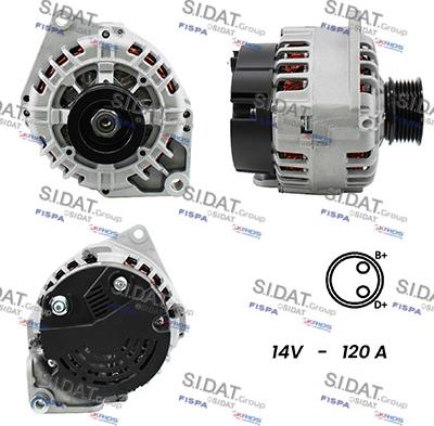 Fispa A12VA0017A2 - Alternatore www.autoricambit.com