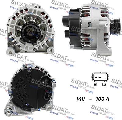 Fispa A12VA0079A2 - Alternatore www.autoricambit.com