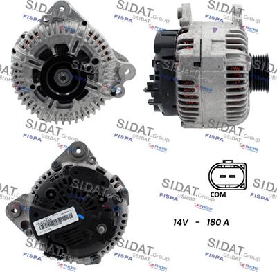 Fispa A12VA0074 - Alternatore www.autoricambit.com