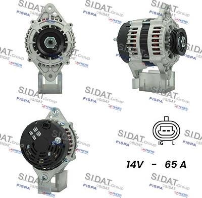 Fispa A12VA0183A2 - Alternatore www.autoricambit.com