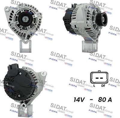 Fispa A12VA0182A2 - Alternatore www.autoricambit.com