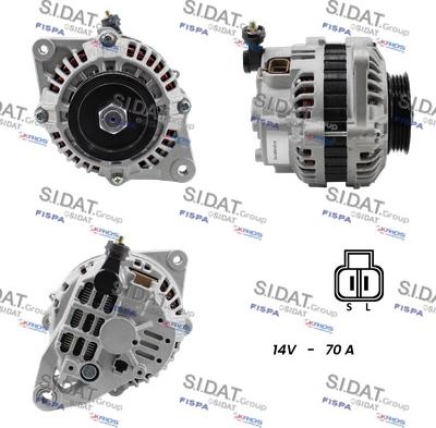 Fispa A12VA0817A2 - Alternatore www.autoricambit.com