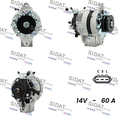 Fispa A12VA0825A2 - Alternatore www.autoricambit.com