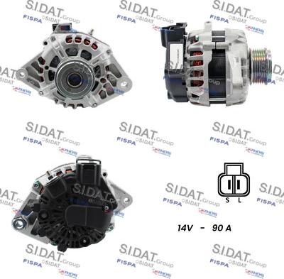 Fispa A12VA0820A2 - Alternatore www.autoricambit.com