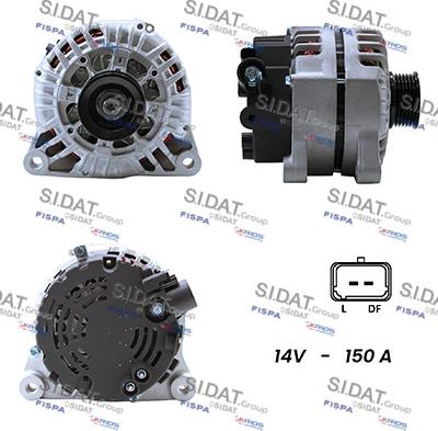 Fispa A12VA0390A2 - Alternatore www.autoricambit.com