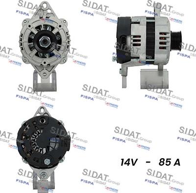 Fispa A12VA0251A2 - Alternatore www.autoricambit.com