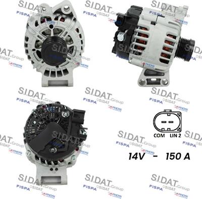 Fispa A12VA1094 - Alternatore www.autoricambit.com