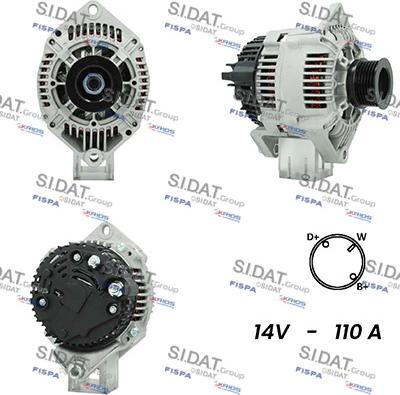 Fispa A12VA1018A2 - Alternatore www.autoricambit.com