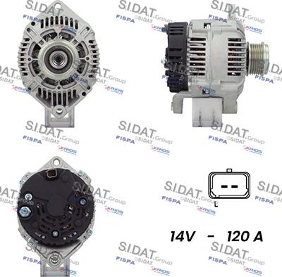 Fispa A12VA1023A2 - Alternatore www.autoricambit.com