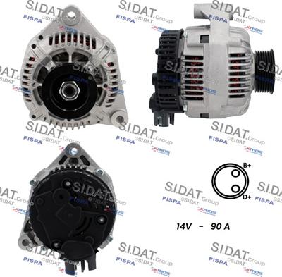 Fispa A12VA1146A2 - Alternatore www.autoricambit.com