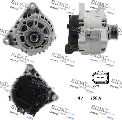 Fispa A12VA1183A2 - Alternatore www.autoricambit.com