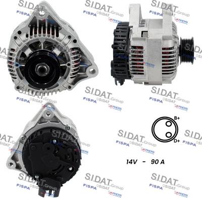 Fispa A12VA1132A2 - Alternatore www.autoricambit.com