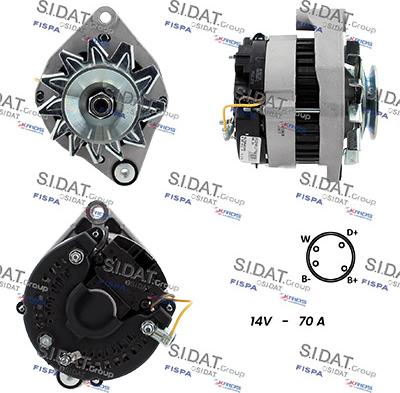 Fispa A12VA1177A2 - Alternatore www.autoricambit.com