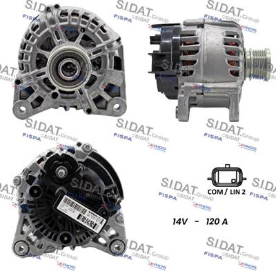 Fispa A12VA1245 - Alternatore www.autoricambit.com