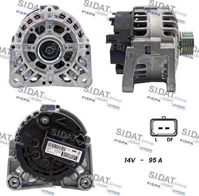 Fispa A12VA1246 - Alternatore www.autoricambit.com