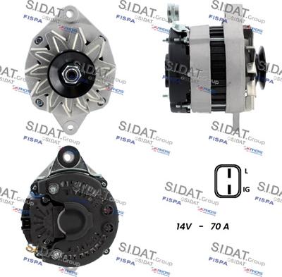 Fispa A12VA1289A2 - Alternatore www.autoricambit.com