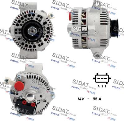 Fispa A12VS1274A2 - Alternatore www.autoricambit.com