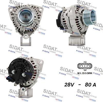 Fispa A24BH0038A2 - Alternatore www.autoricambit.com