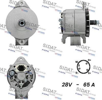 Fispa A24BH0144A2 - Alternatore www.autoricambit.com