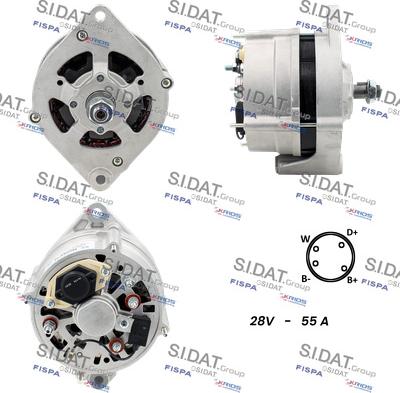 Fispa A24BH0102 - Alternatore www.autoricambit.com