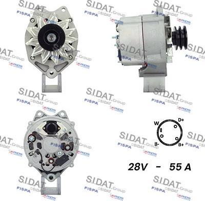 Fispa A24BH0117A2 - Alternatore www.autoricambit.com