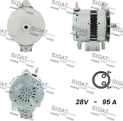 Fispa A24DE0073A2 - Alternatore www.autoricambit.com