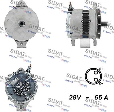 Fispa A24DE0143A2 - Alternatore www.autoricambit.com