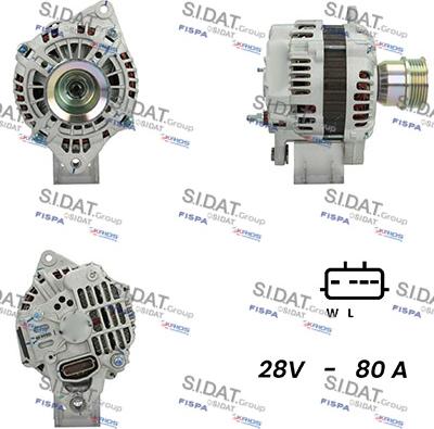 Fispa A24MH0063A2 - Alternatore www.autoricambit.com