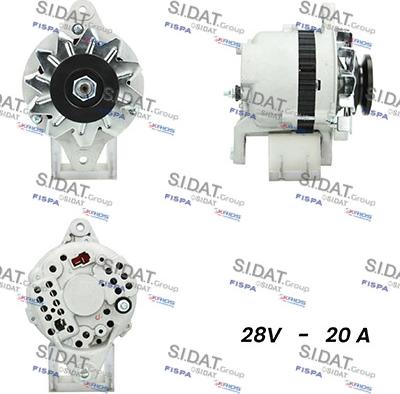 Fispa A24MH0020A2 - Alternatore www.autoricambit.com