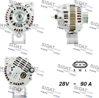 Fispa A24MH0027A2 - Alternatore www.autoricambit.com