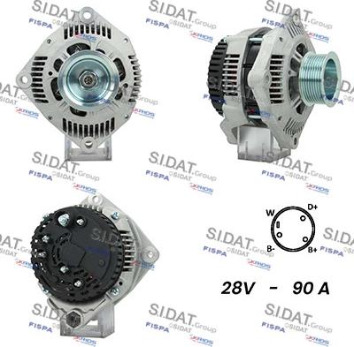 Fispa A24VA0106A2 - Alternatore www.autoricambit.com