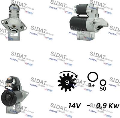 Fispa S12BH0530A2 - Motorino d'avviamento www.autoricambit.com