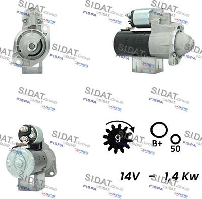 Fispa S12BH0693A2 - Motorino d'avviamento www.autoricambit.com