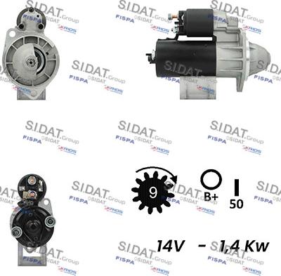 Fispa S12BH0653A2 - Motorino d'avviamento www.autoricambit.com