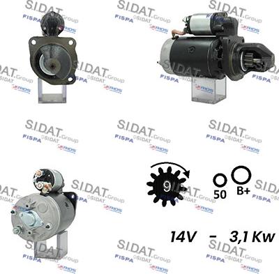 Fispa S12BH0669A2 - Motorino d'avviamento www.autoricambit.com