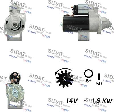 Fispa S12BH0384A2 - Motorino d'avviamento www.autoricambit.com