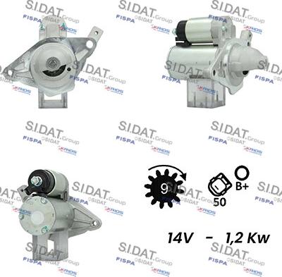 Fispa S12DE0594A2 - Motorino d'avviamento www.autoricambit.com