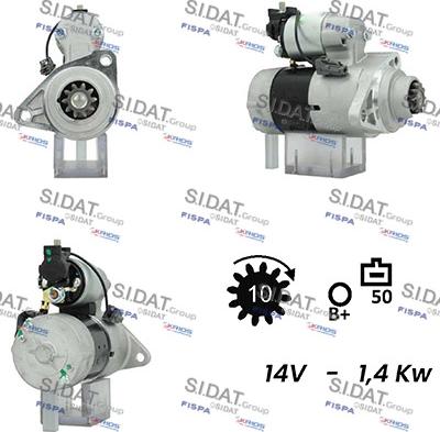 Fispa S12HT0577A2 - Motorino d'avviamento www.autoricambit.com