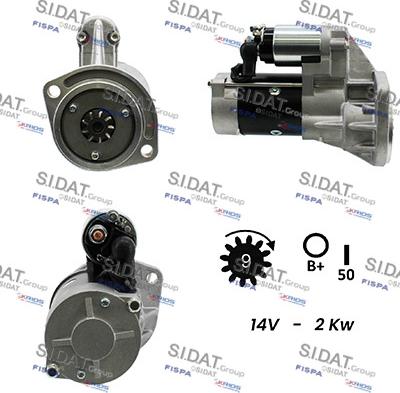 Fispa S12HT0034A2 - Motorino d'avviamento www.autoricambit.com