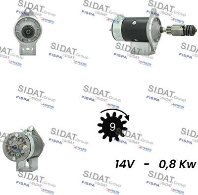 Fispa S12LU0456A2 - Motorino d'avviamento www.autoricambit.com