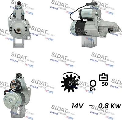 Fispa S12MH0566A2 - Motorino d'avviamento www.autoricambit.com