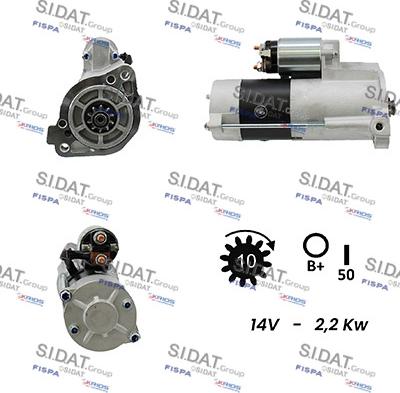 Fispa S12MH0041A2 - Motorino d'avviamento www.autoricambit.com