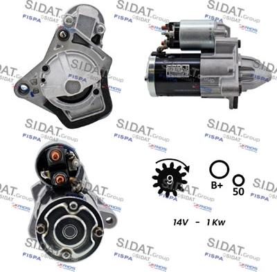 Fispa S12MH0787 - Motorino d'avviamento www.autoricambit.com