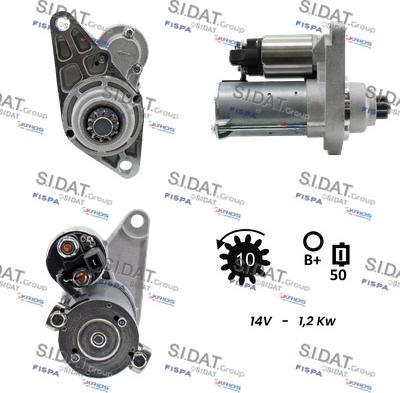 Fispa S12VA0442A2 - Motorino d'avviamento www.autoricambit.com