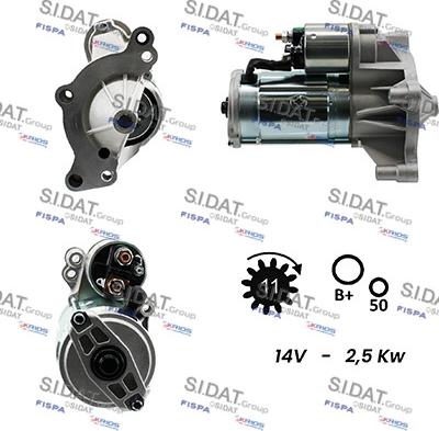 Fispa S12VA0114 - Motorino d'avviamento www.autoricambit.com